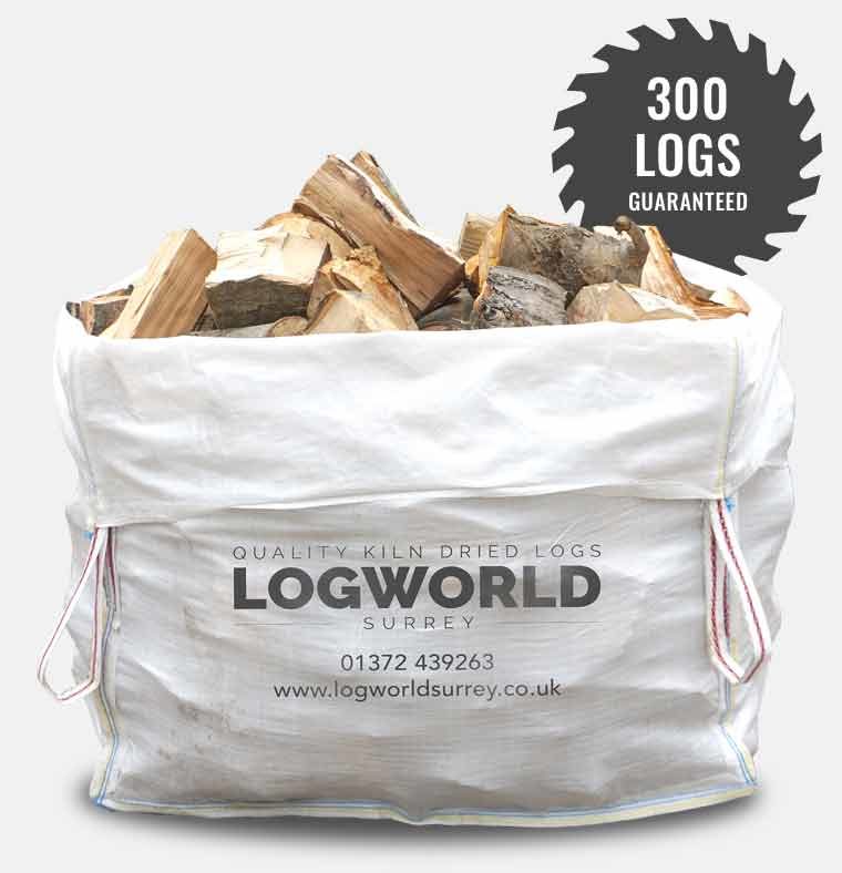 Large bag of logs
