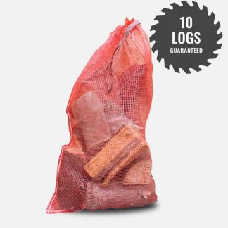 Net bag of 10 logs