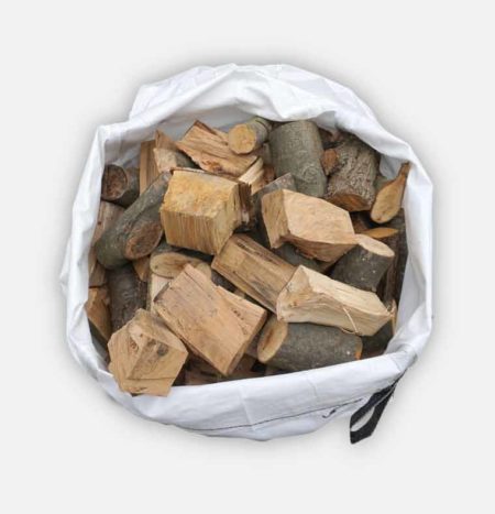 small bag of logs