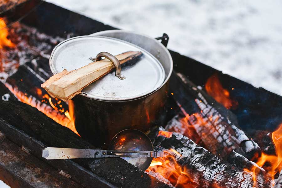 Fire-pit logs