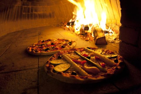 Pizza over
